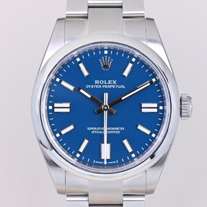 Rolex Oyster Perpetual 41 Blau 134300
