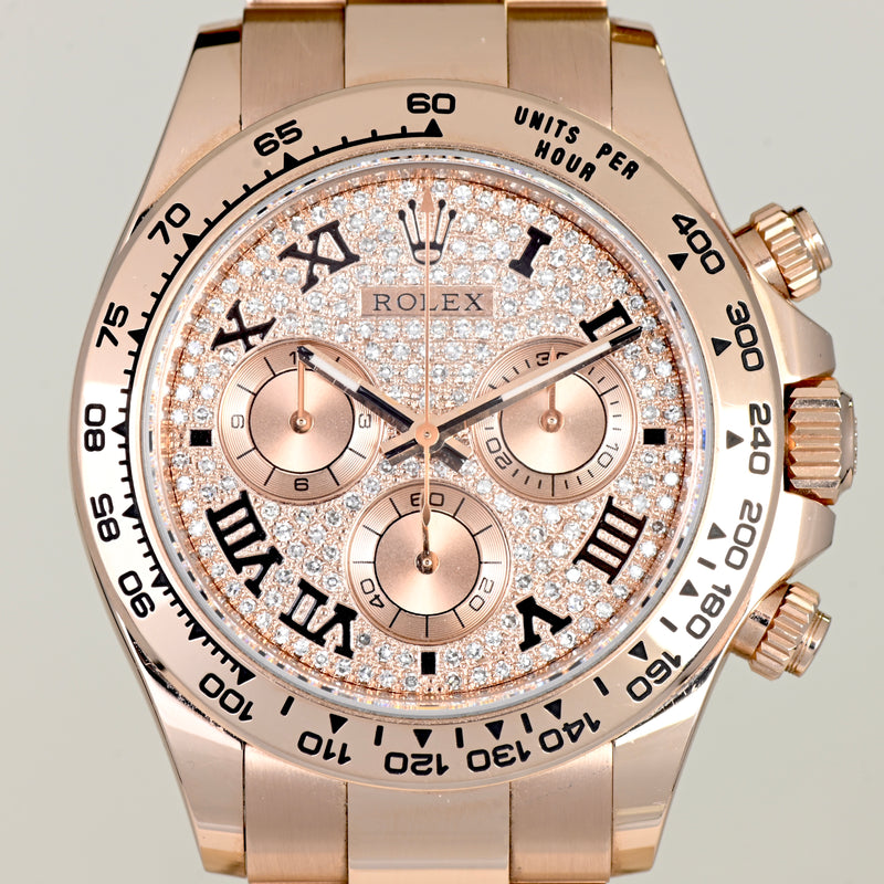 Rolex Daytona Cosmograph Pavé 116505