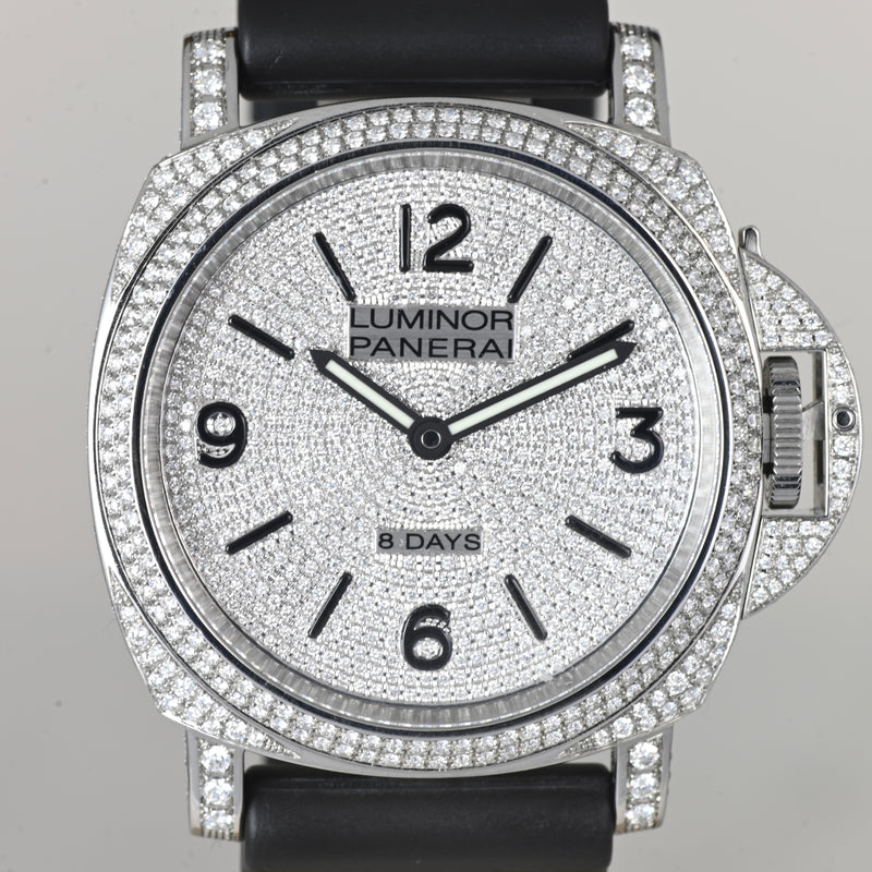 Panerai Luminor PAM00561 Iced Out