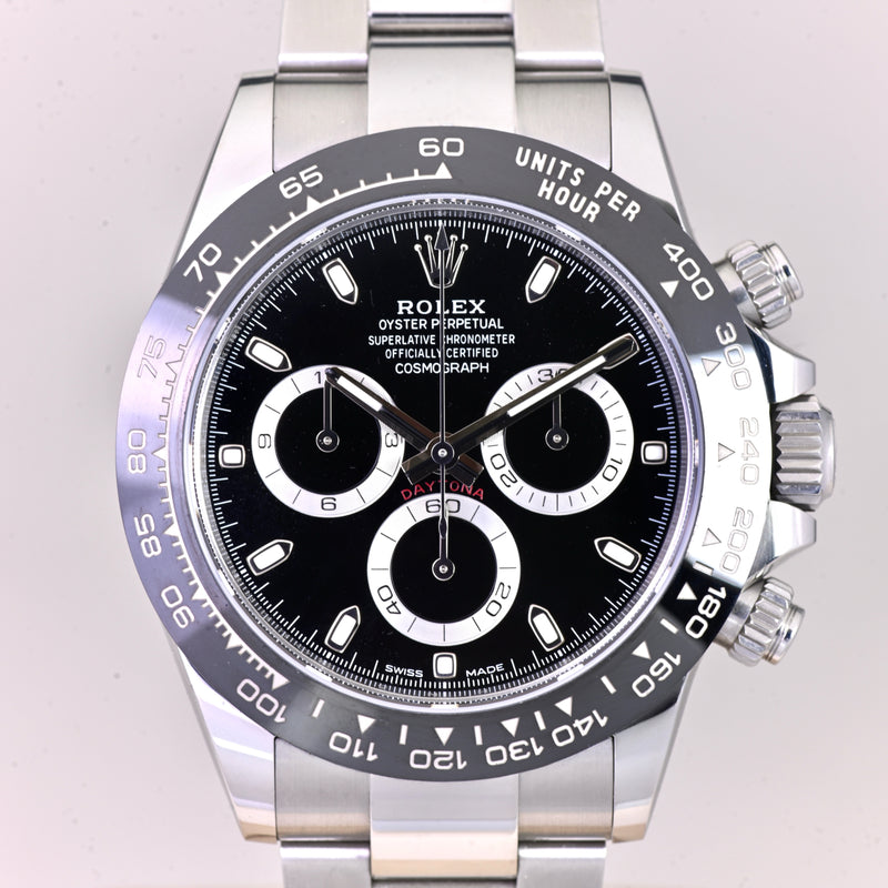 Rolex Daytona Schwarz 116500LN