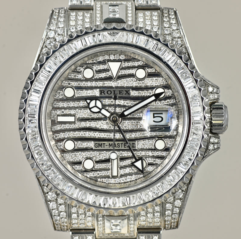 Rolex GMT-Master II Iced Out 116710LN